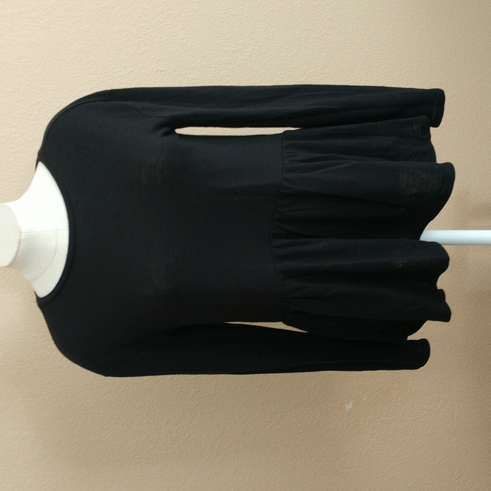 Loft Long Sleeve Peplum Top Size XS